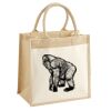 Pocket Jute Midi Tote Thumbnail