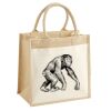 Pocket Jute Midi Tote Thumbnail