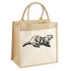 Pocket Jute Midi Tote Thumbnail