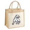 Pocket Jute Midi Tote Thumbnail