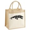 Pocket Jute Midi Tote Thumbnail