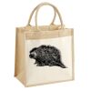 Pocket Jute Midi Tote Thumbnail