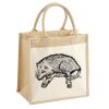 Pocket Jute Midi Tote Thumbnail