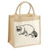 Pocket Jute Midi Tote Thumbnail