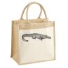 Pocket Jute Midi Tote Thumbnail