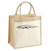 Pocket Jute Midi Tote Thumbnail