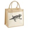 Pocket Jute Midi Tote Thumbnail