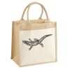 Pocket Jute Midi Tote Thumbnail