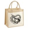 Pocket Jute Midi Tote Thumbnail