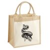 Pocket Jute Midi Tote Thumbnail