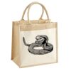 Pocket Jute Midi Tote Thumbnail