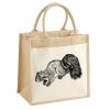 Pocket Jute Midi Tote Thumbnail