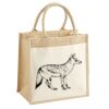 Pocket Jute Midi Tote Thumbnail