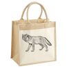 Pocket Jute Midi Tote Thumbnail