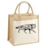 Pocket Jute Midi Tote Thumbnail