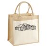 Pocket Jute Midi Tote Thumbnail