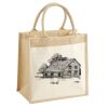 Pocket Jute Midi Tote Thumbnail