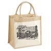 Pocket Jute Midi Tote Thumbnail