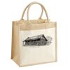 Pocket Jute Midi Tote Thumbnail