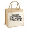 Pocket Jute Midi Tote Thumbnail