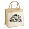 Pocket Jute Midi Tote Thumbnail