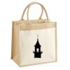 Pocket Jute Midi Tote Thumbnail