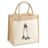 Pocket Jute Midi Tote Thumbnail
