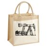 Pocket Jute Midi Tote Thumbnail