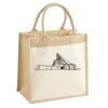 Pocket Jute Midi Tote Thumbnail