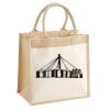 Pocket Jute Midi Tote Thumbnail
