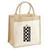 Pocket Jute Midi Tote Thumbnail