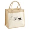Pocket Jute Midi Tote Thumbnail