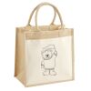 Pocket Jute Midi Tote Thumbnail