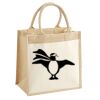 Pocket Jute Midi Tote Thumbnail