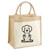 Pocket Jute Midi Tote Thumbnail