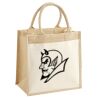 Pocket Jute Midi Tote Thumbnail