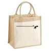 Pocket Jute Midi Tote Thumbnail