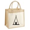Pocket Jute Midi Tote Thumbnail