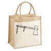 Pocket Jute Midi Tote Thumbnail