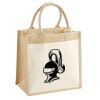Pocket Jute Midi Tote Thumbnail