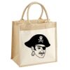 Pocket Jute Midi Tote Thumbnail