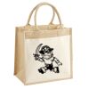 Pocket Jute Midi Tote Thumbnail
