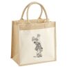 Pocket Jute Midi Tote Thumbnail