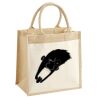 Pocket Jute Midi Tote Thumbnail