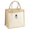 Pocket Jute Midi Tote Thumbnail