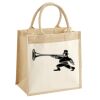 Pocket Jute Midi Tote Thumbnail