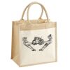 Pocket Jute Midi Tote Thumbnail