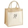 Pocket Jute Midi Tote Thumbnail