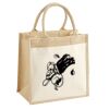 Pocket Jute Midi Tote Thumbnail