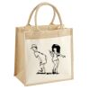 Pocket Jute Midi Tote Thumbnail